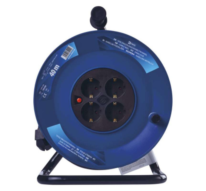 EMOS Мережевий подовжувач EMOS катушка 4 роз., 40 м (P09240M)