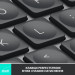 Logitech Клавіатура Logitech MX Keys Mini Wireless Illuminated UA Graphite (920-010498)