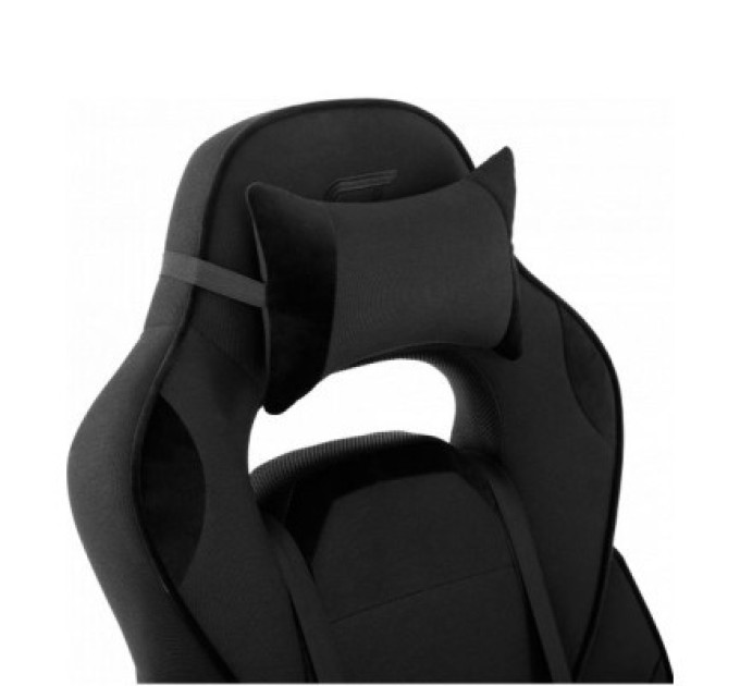 GT Racer Крісло ігрове GT Racer X-2749-1 Black (X-2749-1 Fabric Black Suede)