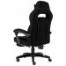 GT Racer Крісло ігрове GT Racer X-2749-1 Black (X-2749-1 Fabric Black Suede)
