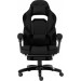 GT Racer Крісло ігрове GT Racer X-2749-1 Black (X-2749-1 Fabric Black Suede)