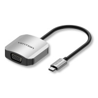 Перехідник USB3.1 Type-C to VGA (F) 0.15m 1080p 60Hz Vention (TDFHB)