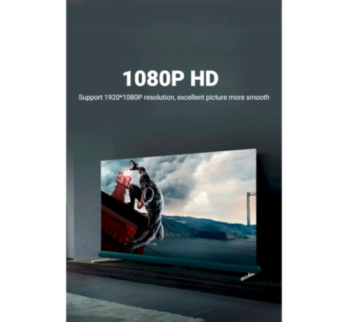 Vention Кабель мультимедійний VGA 15M-15M 2.0m ferrite Vention (DAEBH)