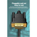 Vention Кабель мультимедійний VGA 15M-15M 2.0m ferrite Vention (DAEBH)