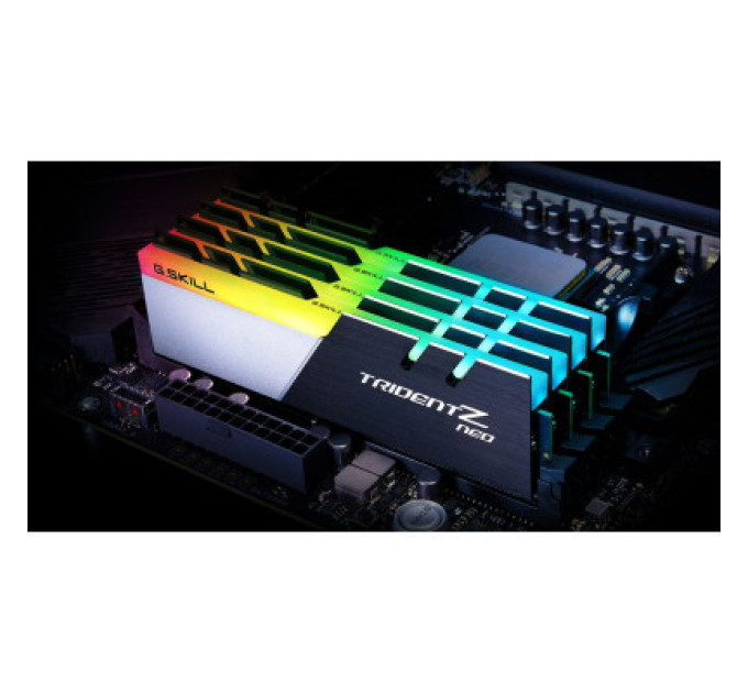 G.Skill Модуль пам'яті для комп'ютера DDR4 16GB (2x8GB) 3600 MHz Trident Z Neo G.Skill (F4-3600C16D-16GTZNC)