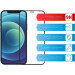 ACCLAB Скло захисне ACCLAB Full Glue Apple iPhone 12 Pro Max (1283126508233)