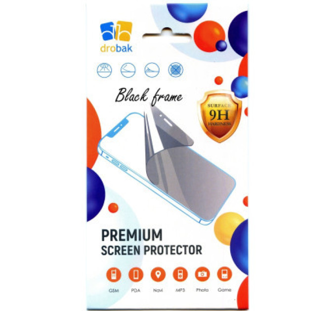 Drobak Скло захисне Drobak Samsung Galaxy S23 FE Black (676739)
