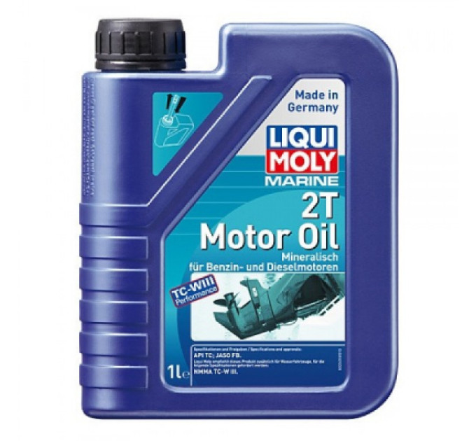 Liqui Moly Моторна олива Liqui Moly MARINE 2T MOTOR OIL 1л. (25019)
