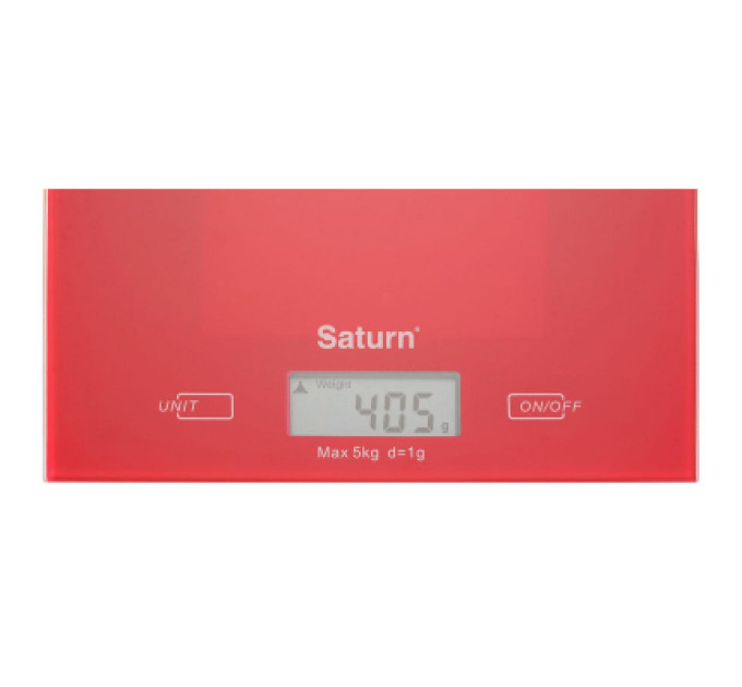 Saturn Ваги кухонні Saturn ST-KS7810 Red