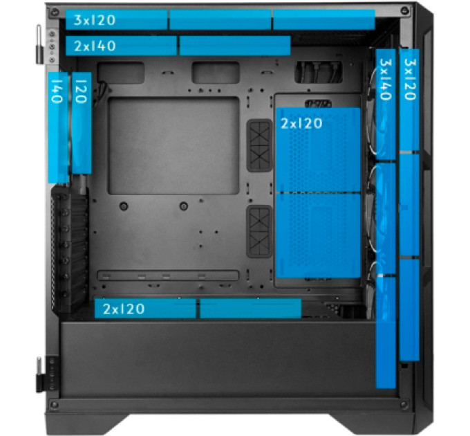 Chieftec Корпус Chieftec APEX LUMO (GA-01B-L-OP)