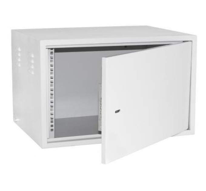 Ipcom Шафа настінна Ipcom 19" 7U Forpost глибина 450 антивандальна К-4547 RAL7035 (БКМ-600-7U)