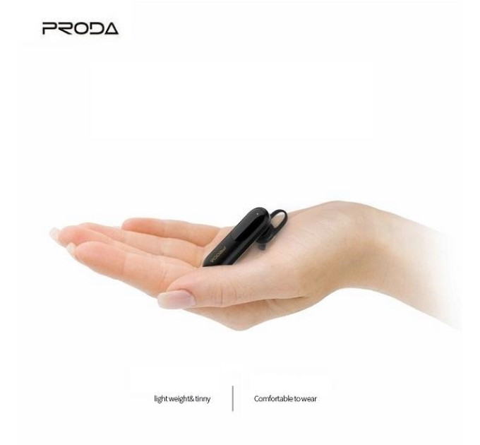 Proda Bluetooth-гарнитура Proda PD-BE300 Palo Black (6971278724841)