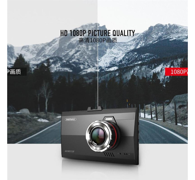 Remax Видеорегистратор Remax CX-05 Car Dash Board Camera Black (6954851289579)