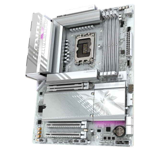GIGABYTE Материнська плата GIGABYTE B860 A ELITE WF7 ICE (B860 AORUS ELITE WIFI7 ICE)
