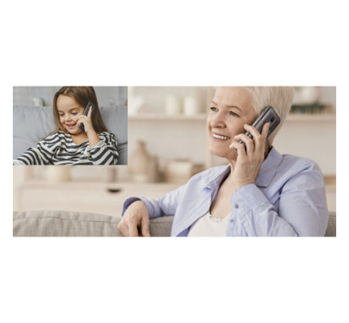 Panasonic Мобільний телефон Panasonic KX-TU160 Grey (KX-TU160EXG)
