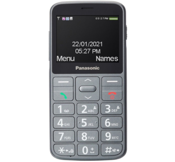 Panasonic Мобільний телефон Panasonic KX-TU160 Grey (KX-TU160EXG)