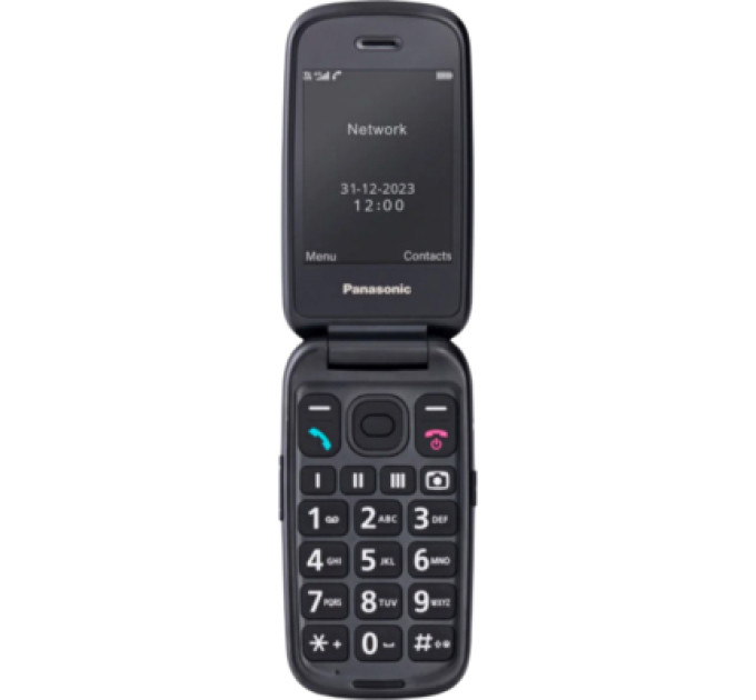 Panasonic Мобільний телефон Panasonic KX-TU550 Black (KX-TU550EXB)