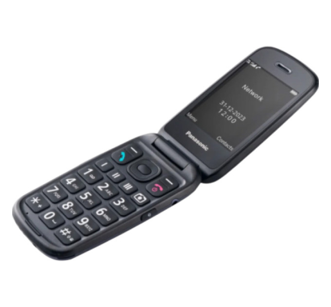 Panasonic Мобільний телефон Panasonic KX-TU550 Black (KX-TU550EXB)