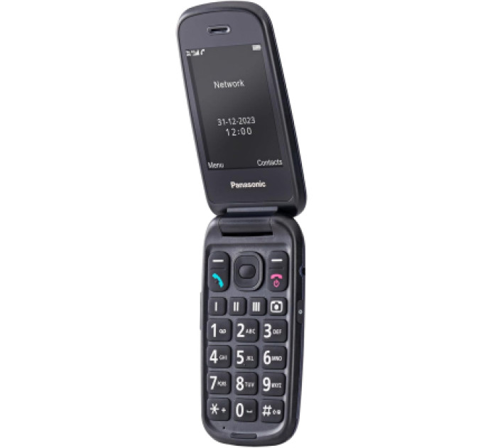 Panasonic Мобільний телефон Panasonic KX-TU550 Black (KX-TU550EXB)