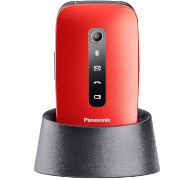 Panasonic Мобільний телефон Panasonic KX-TU550 Red (KX-TU550EXR)