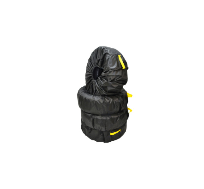 Poputchik Чохол для зберігання автомобільних коліс Poputchik "Стандарт" (L) R15-18 ( 4шт) (16-057-IS)