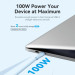 Vention Дата кабель USB-C to 2xUSB-C 1.5m 5.0A Silicone Type Blue Vention (CTMSG)