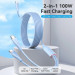 Vention Дата кабель USB-C to 2xUSB-C 1.5m 5.0A Silicone Type Blue Vention (CTMSG)