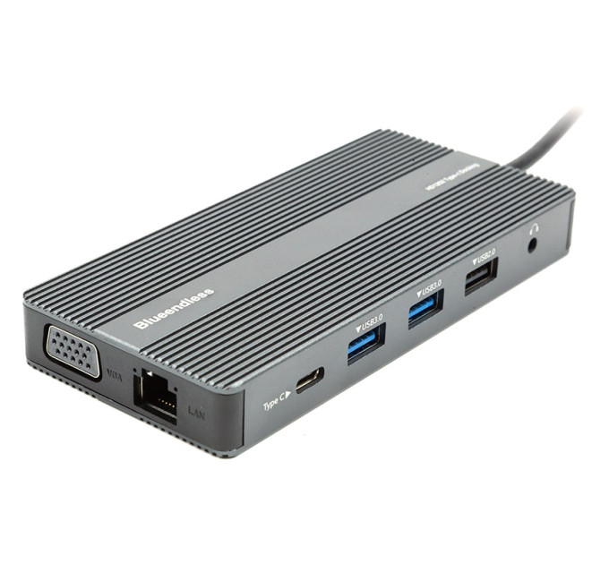 Blueendless Концентратор USB Type-C Blueendless Space Grey (CA913886)