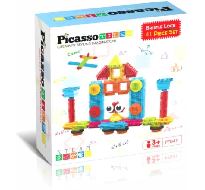 Picasso Конструктор Picasso Tiles Hedgehog Building Blocks Set 41 деталь (817338027384)