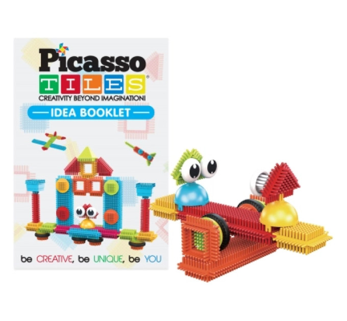 Picasso Конструктор Picasso Tiles Hedgehog Building Blocks Set 41 деталь (817338027384)