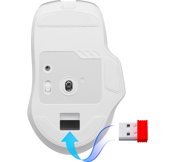 Defender Мишка Defender Astro Elite GM-056 LED Wireless White (52056)