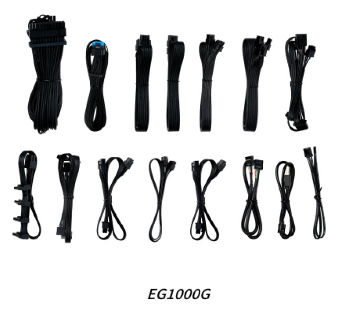 Lian Li Блок живлення Lian Li 1000W EDGE GOLD Black (G9P.EG1000G.BH00.EU)