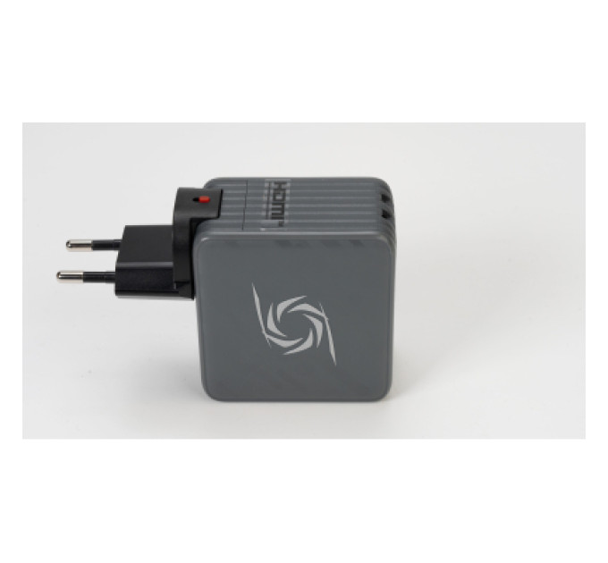 AVerMedia Зарядний пристрій AVerMedia GC313 CORE GO 100W 2хUSB-С 1хUSB-A 1xHDMI black (40AAGC313AWN)