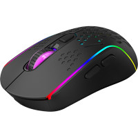 Мишка Xtrike ME GW-611 Wireless RGB Black (GW-611)