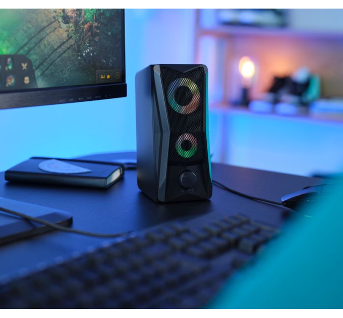 Trust Акустична система Trust 2.0 GXT 606 Javv RGB Black (25108)