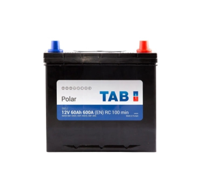 TAB Акумулятор автомобільний TAB 60 Ah/12V Polar Euro (246 062)