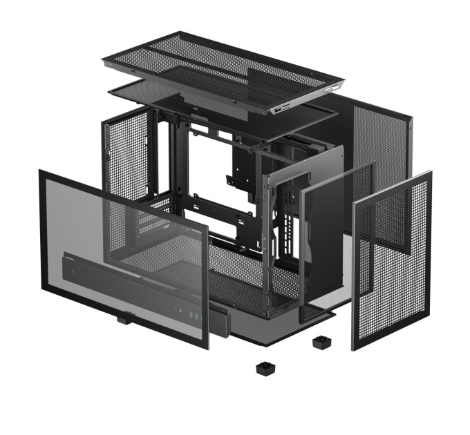 Deepcool Корпус DeepCool CH260 Black (R-CH260-BKNGM0-G-1) без БЖ