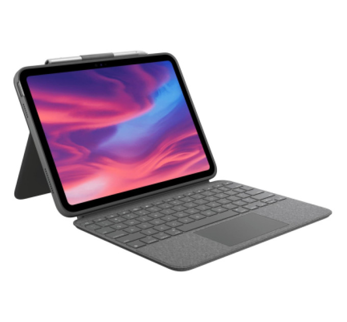 Logitech Чохол до планшета Logitech Combo Touch Keyboard iPad 10.9" 10th Gen 2022 Oxford Gray (L920-011382)