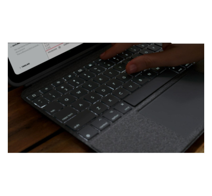Logitech Чохол до планшета Logitech Combo Touch Keyboard iPad 10.9" 10th Gen 2022 Oxford Gray (L920-011382)