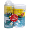 Patron Стиснене повітря для чистки Patron spray duster 400ml F3-020 + wipes F3-028 (CS-PN-BUNDL-2)