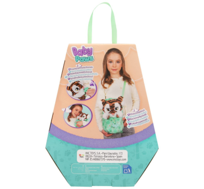 Baby Paws Інтерактивна іграшка Baby Paws W3 – Тигреня (927650IM)