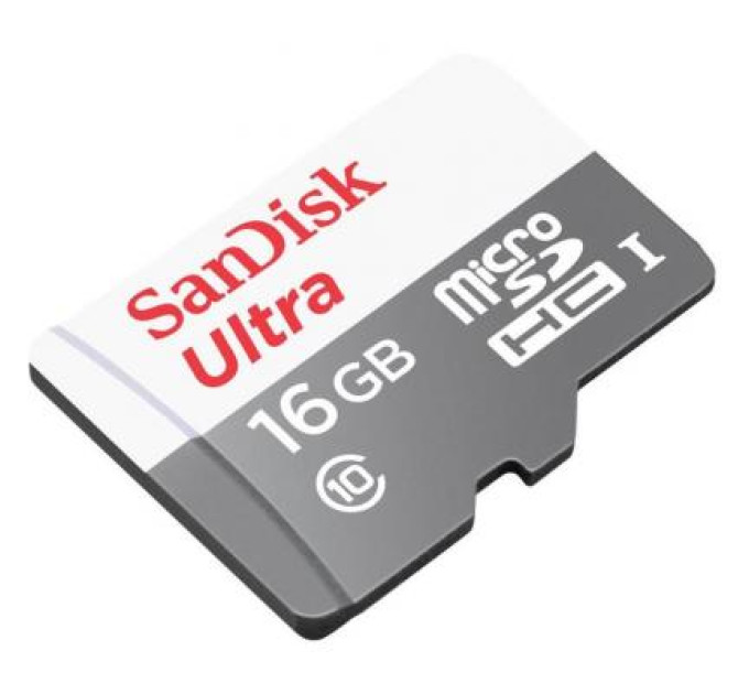 SanDisk Карта пам'яті SanDisk 16GB Miсro-SDHC Class 10 UHS-I Ultra (SDSQUNS-016G-GN3MN)