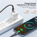 Essager Дата кабель USB-C to USB-C 1.0m 100W blue Essager (EXCTT1-XC03)