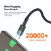 Essager Дата кабель USB-C to USB-C 1.0m 100W blue Essager (EXCTT1-XC03)