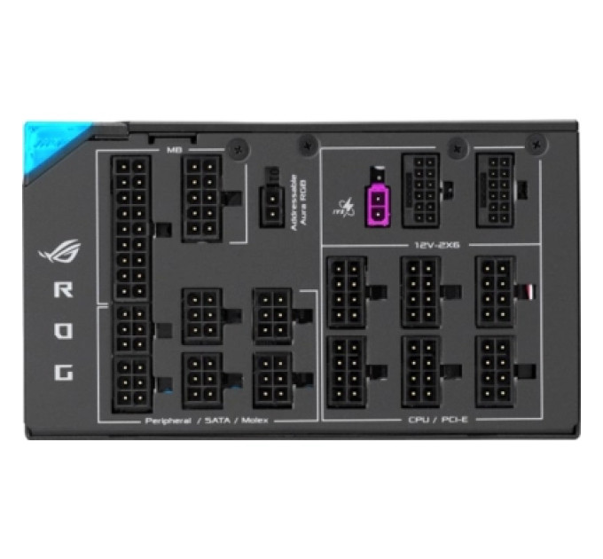 ASUS Блок живлення ASUS 1600W ROG THOR 80+ Titanium (90YE00V1-B0NA00)