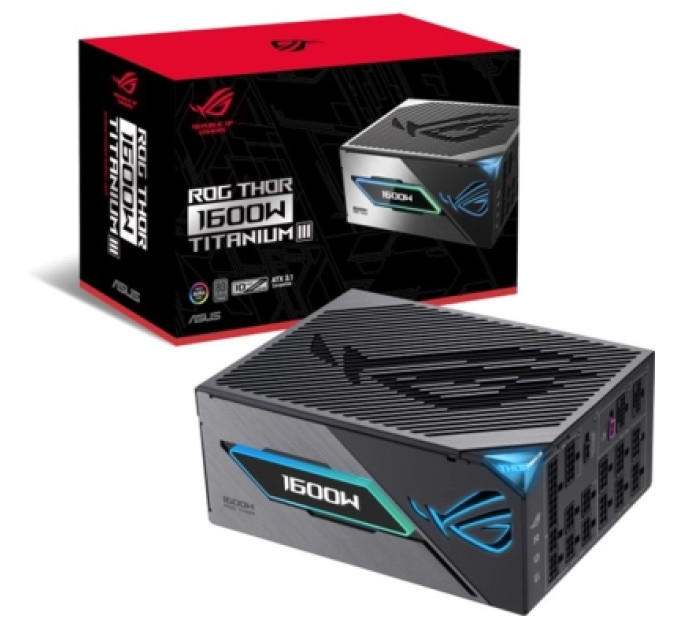 ASUS Блок живлення ASUS 1600W ROG THOR 80+ Titanium (90YE00V1-B0NA00)