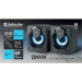 Defender Акустична система Defender Onyx Led USB Black (65038)