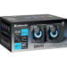 Defender Акустична система Defender Onyx Led USB Black (65038)