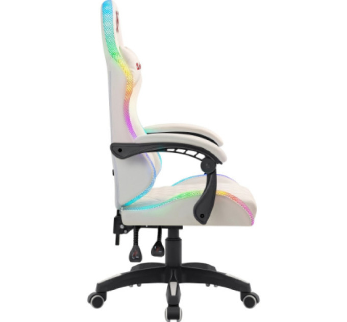 Defender Крісло ігрове Defender Energy RGB White (64557)