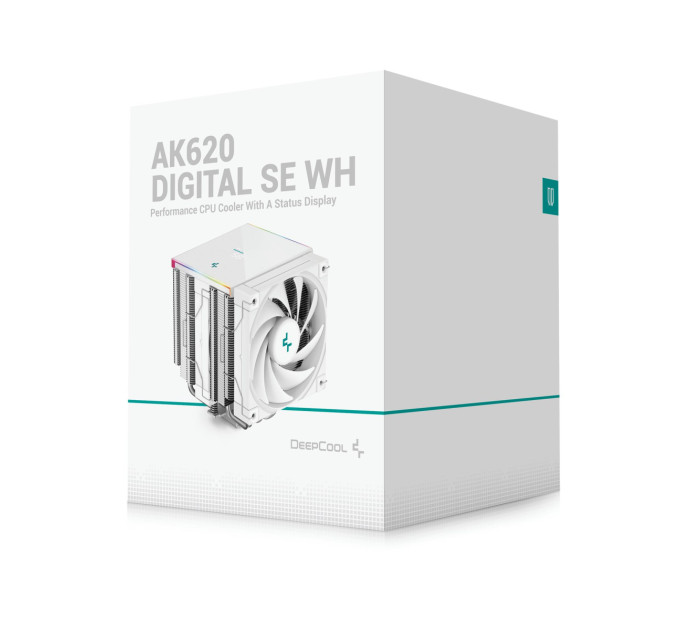 Deepcool Кулер процесорний DeepCool AK620 Digital SE WH (R-AK620-WHADMN-GJD)